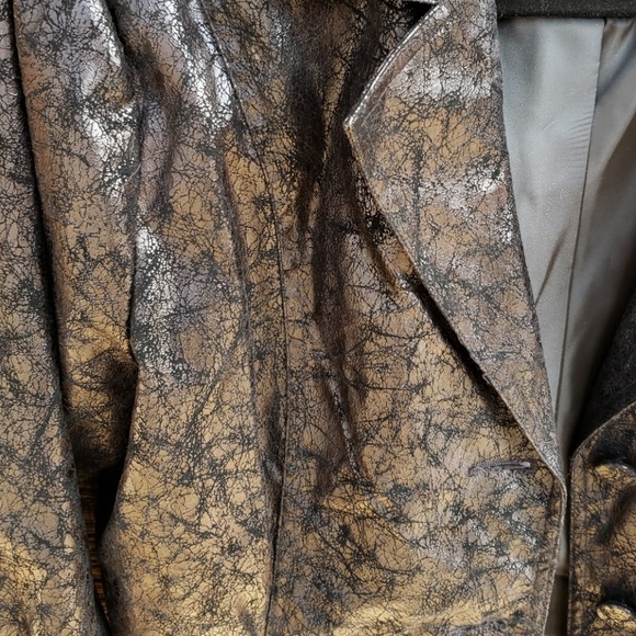 Erin London Black Jacket Large Unique - Picture 2 of 8